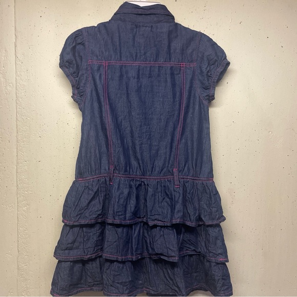 Great Condition Us Polo Assn Denim Dress- Size 10 Light Weight - Picture 2 of 4